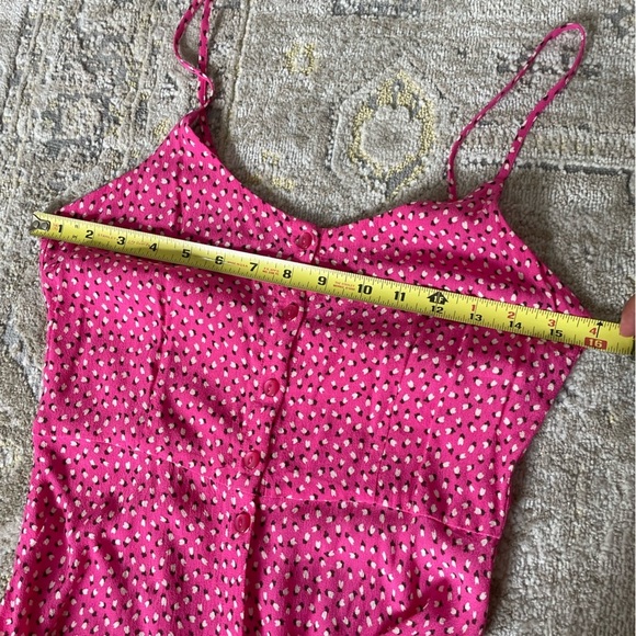 Rolla's Pink Midsummer Mini Tulips Midi Dress - Picture 12 of 15